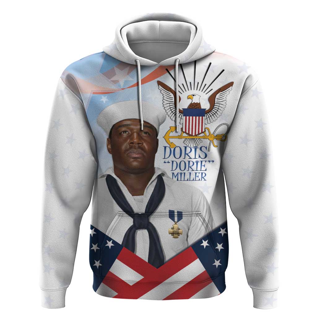 Doris Dorie Miller Zip Hoodie The Hero Pearl Harbor