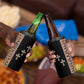 Ethiopia Angels Tilet With Cross 4 in 1 Can Cooler Tumbler Black Color