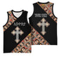Personalized Ethiopia Basketball Jersey Ethiopian Orthodox Church Angel Black Color LT15