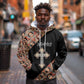 Personalized Ethiopia Hoodie Ethiopian Orthodox Church Angel Black Color
