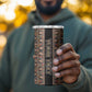 Personalized Ethiopia 4 in 1 Can Cooler Tumbler Ethiopian Tewahedo Angel Orthodox Black Color