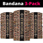 Ethiopia Neck Gaiter Ethiopian Tewahedo Angel Orthodox Black Color LT15