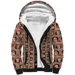 Personalized Ethiopia Sherpa Hoodie Ethiopian Tewahedo Angel Orthodox Black Color