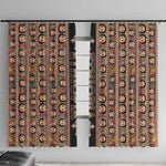 Ethiopia Window Curtain Ethiopian Tewahedo Angel Orthodox Black Color