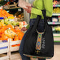 Ethiopia Saba Kemis Habesha Style Grocery Bag Black Color