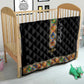 Ethiopia Saba Kemis Habesha Style Quilt Black Color