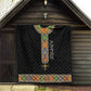 Ethiopia Saba Kemis Habesha Style Quilt Black Color