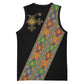 Ethiopia Saba Kemis Sash Style Basketball Jersey Black Color LT15