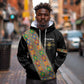 Ethiopia Saba Kemis Sash Style Hoodie Black Color