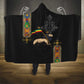 Ethiopia Saba Kemis Hooded Blanket Lion Of Judah Black Color