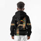Ethiopia Saba Kemis Kid Hoodie Lion Of Judah Black Color