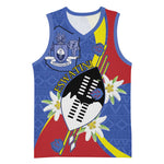 Umbuso weSwatini Basketball Jersey Nguni Shield Edelweiss Flower LT15