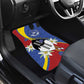 Umbuso weSwatini Car Mats Nguni Shield Edelweiss Flower