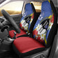 Umbuso weSwatini Car Seat Cover Nguni Shield Edelweiss Flower
