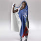 Umbuso weSwatini Hooded Blanket Nguni Shield Edelweiss Flower