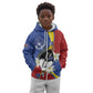 Umbuso weSwatini Kid Hoodie Nguni Shield Edelweiss Flower
