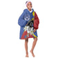Umbuso weSwatini Kid Wearable Blanket Hoodie Nguni Shield Edelweiss Flower