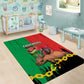 Faso Rises Our Soil Our Rules Area Rug Ibrahim Traore Revolutionary Spirit