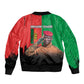 Faso Rises Our Soil Our Rules Bomber Jacket Ibrahim Traore Revolutionary Spirit
