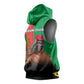 Faso Rises Our Soil Our Rules Sleeveless Hoodie Ibrahim Traore Revolutionary Spirit - African Pride