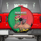 Faso Rises Our Soil Our Rules Spare Tire Cover Ibrahim Traore Revolutionary Spirit