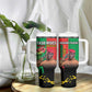 Faso Rises Our Soil Our Rules Tumbler With Handle Ibrahim Traore Revolutionary Spirit
