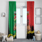 Faso Rises Our Soil Our Rules Window Curtain Ibrahim Traore Revolutionary Spirit