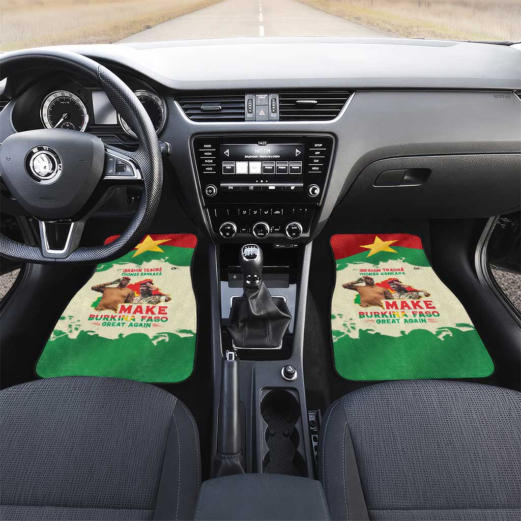 Ibrahim Traore Thomas Sankara Car Mats Make Burkina Faso Great Again