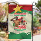 Ibrahim Traore Thomas Sankara Garden Flag Make Burkina Faso Great Again
