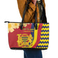 Afro Chad Leather Tote Bag Happy 65th of Independence