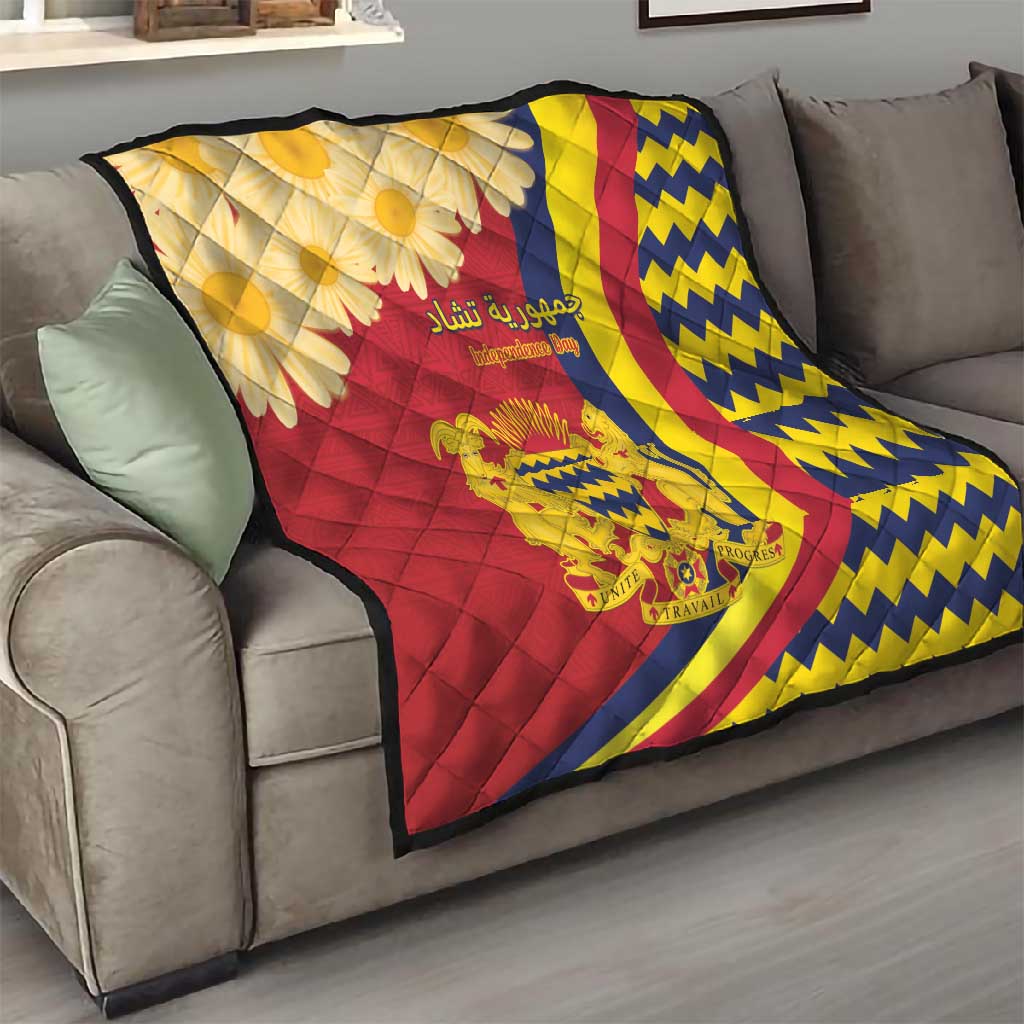 Afro Chad Quilt Happy 65th of Independence