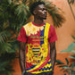 Personalised Afro Chad T shirt Happy 65th of Independence