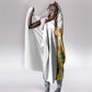 Melkam Enkutatash Eritrean Hooded Blanket Camel With Habesha Tilet Pattern - African Pride