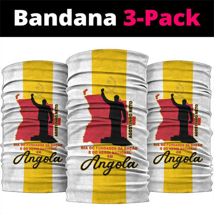 Dia dos Herois Nacionais de Angola Neck Gaiter 17 de Setembro LT15