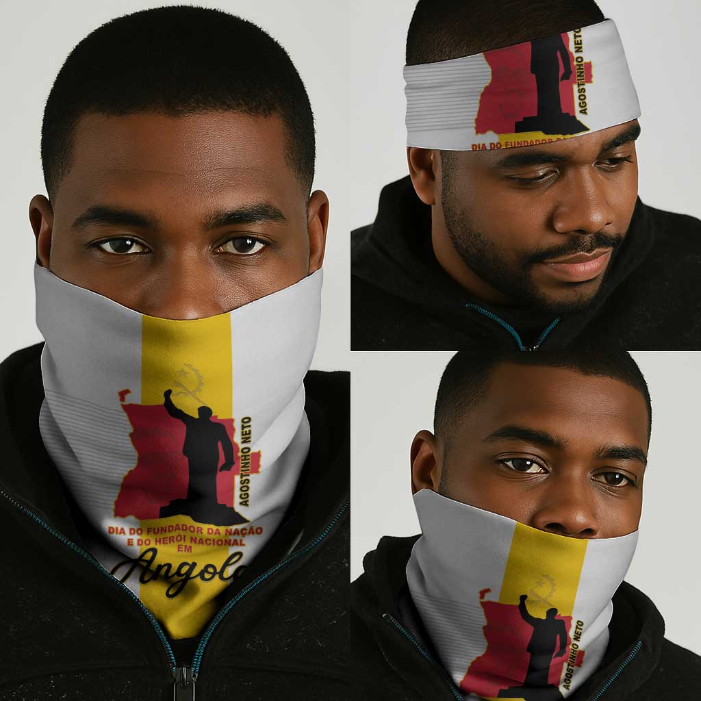 Dia dos Herois Nacionais de Angola Neck Gaiter 17 de Setembro LT15