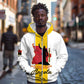 Personalized Dia dos Herois Nacionais de Angola Zip Hoodie 17 de Setembro - African Pride