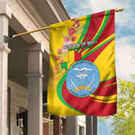 Afro Mali Garden Flag Happy 65th Anniversary Independence - African Pride
