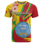 Personalized Afro Mali T shirt Happy 65th Anniversary Independence - African Pride