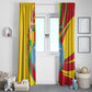 Afro Mali Window Curtain Happy 65th Anniversary Independence - African Pride