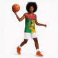 Personalized Guinea-Bissau Basketball Jersey Basic Flag Style LT15