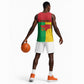 Personalized Guinea-Bissau Basketball Jersey Basic Flag Style LT15