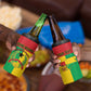 Personalized Guinea-Bissau 4 in 1 Can Cooler Tumbler Basic Flag Style - African Pride