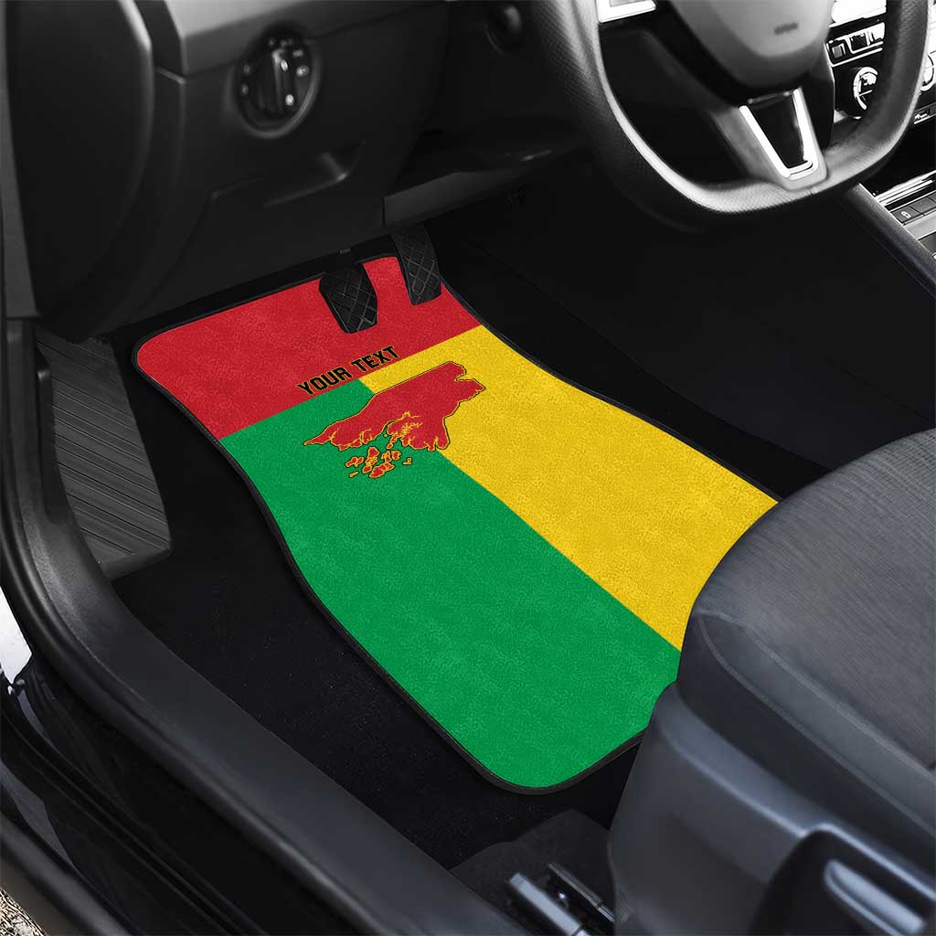 Guinea-Bissau Car Mats Basic Flag Style - African Pride