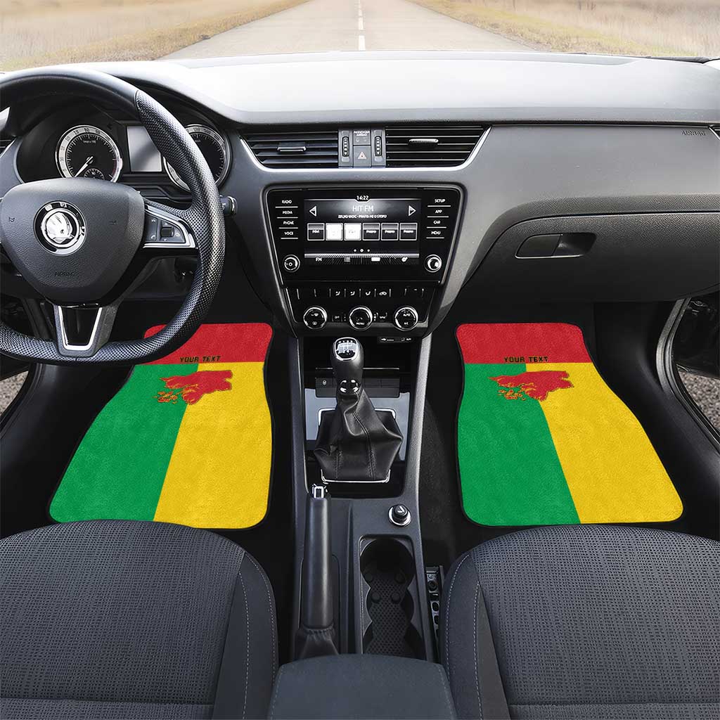 Guinea-Bissau Car Mats Basic Flag Style - African Pride