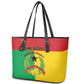 Guinea-Bissau Leather Tote Bag Basic Flag Style - African Pride