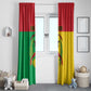 Guinea-Bissau Window Curtain Basic Flag Style - African Pride