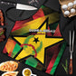 Guinea-Bissau Independence Day Apron Coat Of Arms With Map