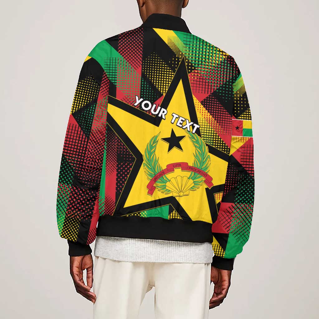 Personalized Happy Guinea-Bissau Bomber Jacket Independence Day - African Pride