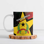 Personalized Guinea-Bissau Independence Day Ceramic Mug Coat Of Arms With Map