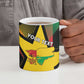 Personalized Guinea-Bissau Independence Day Ceramic Mug Coat Of Arms With Map